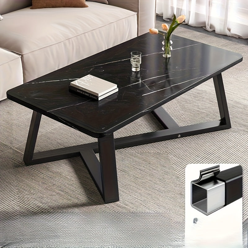 Popular Internet Celebrity Coffee Table, Italian-Style Light Luxury Home Living Room Sofa Table