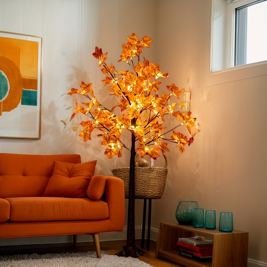 4ft\u002F 5ft\u002F 6ft Lighted LED Maple Tree