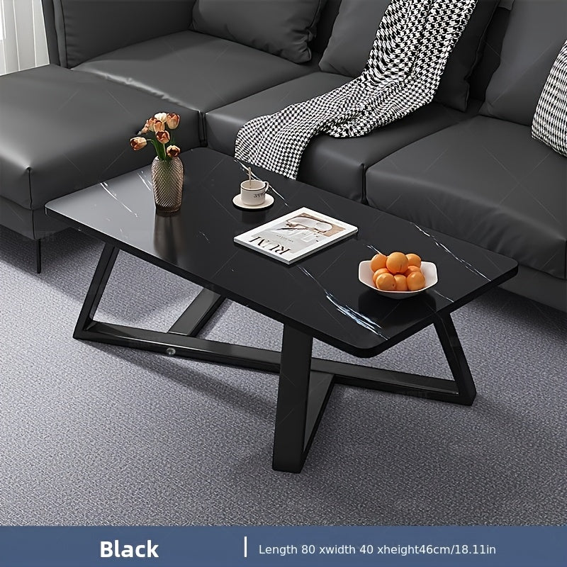 Popular Internet Celebrity Coffee Table, Italian-Style Light Luxury Home Living Room Sofa Table