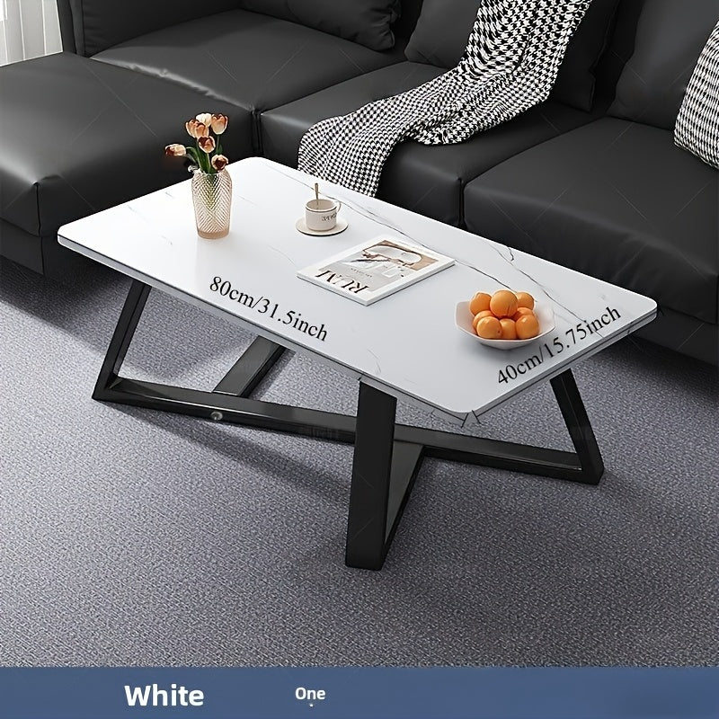 Popular Internet Celebrity Coffee Table, Italian-Style Light Luxury Home Living Room Sofa Table